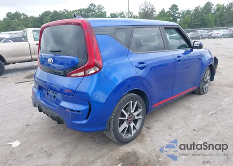 2020 Kia Soul Gt-Line Turbo из США, поврежденный, VIN KNDJ53AF6L7083536